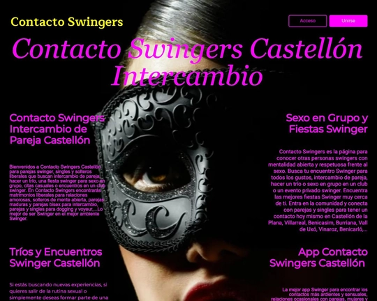 Contacto Swingers Castellón Intercambio de Pareja Logo