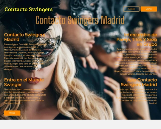 Contacto Swingers Madrid Logo