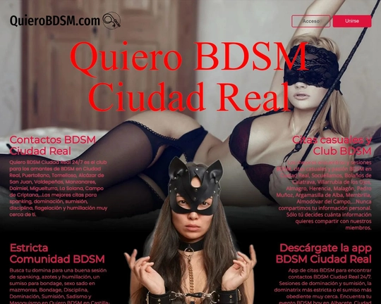 Quiero BDSM Ciudad Real Logo